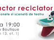 micul actor reciclator atelier de marionete i sceneta de teatru