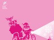 mos craciun si bradul verde pentru biciclete