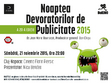  noaptea devoratorilor de publicitate 2015 cluj