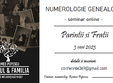 numerologie genealogica parintii si fratii