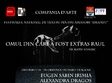 omul din care a fost extras raul spectacol de teatru