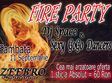 petrecere fire party arad