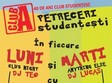 petrecere luni si marti in club a