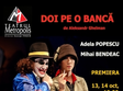 piesa de teatru doi pe o banca la teatrul metropolis