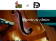 poezie cu cantec