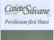 porolissumul fara matei in caiete silvane 