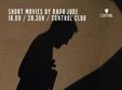proiectie de film in club control