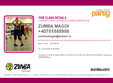 zumba class