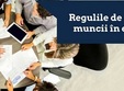 regulile de aur ale muncii in echipa