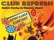 retro party in club refresh