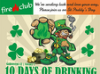 saint patrick s days in bucharest in club fire