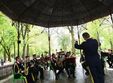 sarbatoare discursuri si un concert de muzica militara in baia mare de ziua imnului national