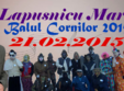 sarbatoarea cu masti ziua cornilor 21 02 2015 lapusnicu mare