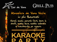 saturday night party karaoke in grill pub