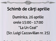 schimb de carti aprilie primavara in stil dacic