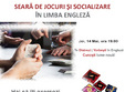  seara de jocuri si socializare in limba engleza