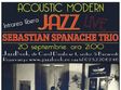 sebastian spanache trio in club jazzbook