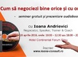 seminar de negociere cum sa negociezi bine orice i cu oricine