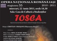 spectacol de opera tosca la iasi