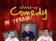 stand up comedy gratis pe terasa grill pub