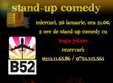 stand up comedy in club b52 din bucuresti