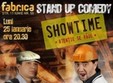 stand up comedy in club fabrica din bucuresti