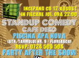 stand up comedy la piscina apa nova din bucuresti