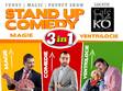 stand up comedy magie i ventrilocie 3 in 1