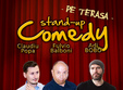 stand up comedy pe terasa grill pub