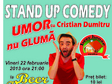stand up comedy vineri 22 februarie resita