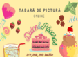 tabara de pictura online dulce racoros