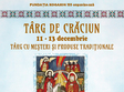 targ cu mesteri si produse traditionale de craciun