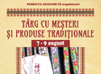 targ cu mesteri si produse traditionale