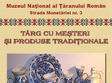 targ cu mesteri si produse traditionale