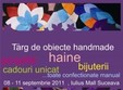 targ de obiecte handmade la suceava