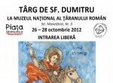 targ de sfantul dumitru la muzeul taranului roman