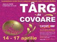 targul de covoare la showroom ul carpeta incov
