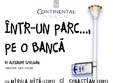teatru inedit intr un parc pe o banca