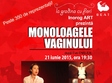 teatru la gradina cu flori monoloagele vaginului 