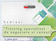 training specializat de negociere si vanzari