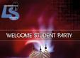 welcome student party in club kremlin