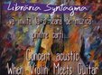 when violin meets guitar concert libraria syntagma