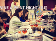 wine paint night out