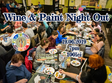 wine paint night out