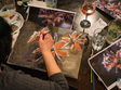 wine paint night out la sediu