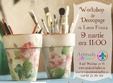 workshop de decoupage cu laura frunza