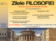 zilele filosofiei 22 23 noiembrie 2014