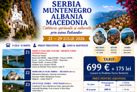 calatorie serbia muntelegru macedonia