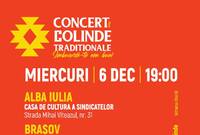 concert de colinde tradi ionale la alba iulia