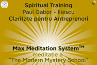 max meditation system tm claritate pentru antreprenori romana